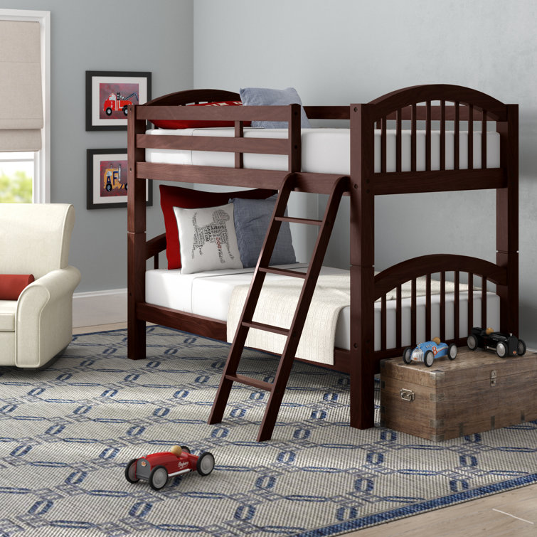 Harriet Bee Swen Twin Over Twin Standard Bunk Bed by Harriet Bee